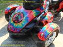 24 piece decal kit for can am spyder, Tie Dye graphics, Spyder decals, wrap & more.. powersportswraps.com